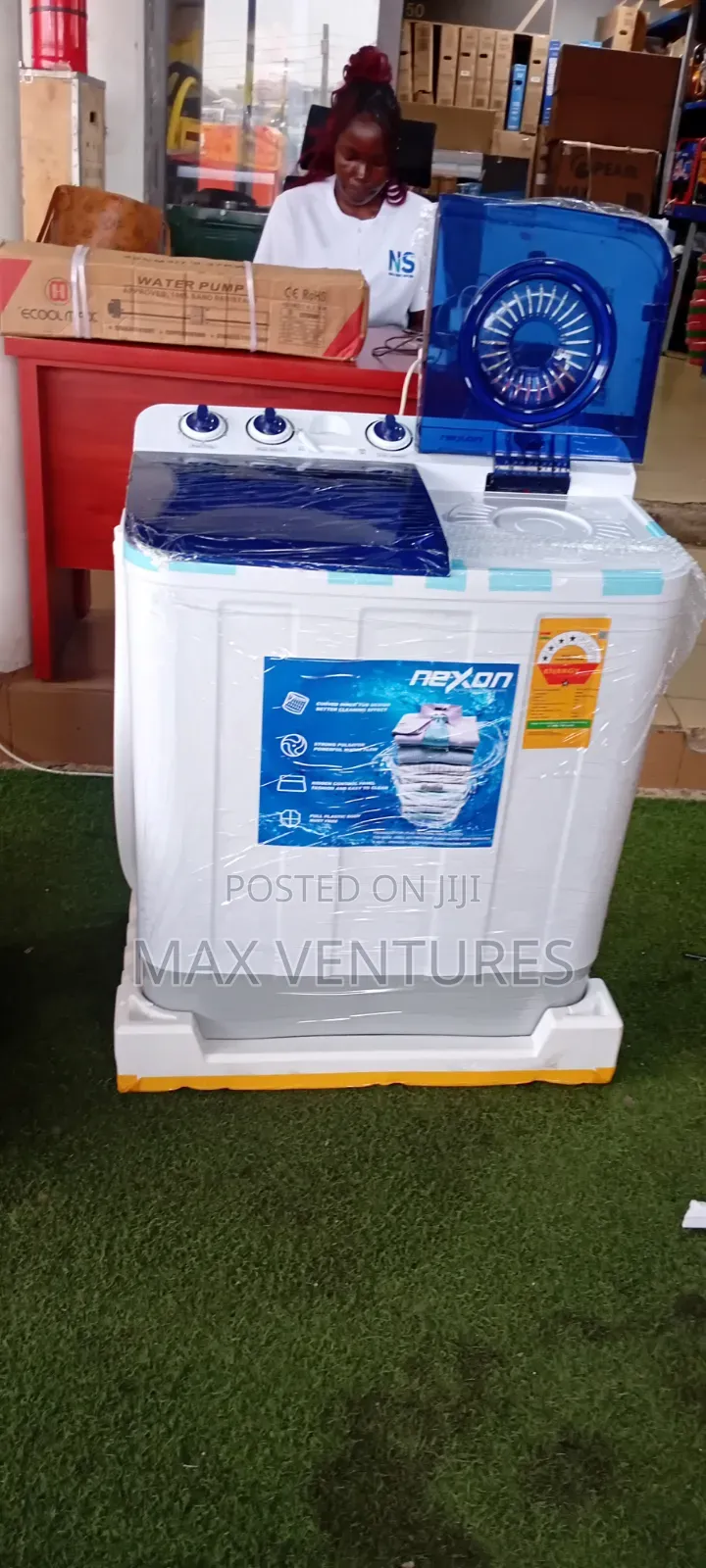 Powerful Nexon 10KG Washer With Air Dry Feature