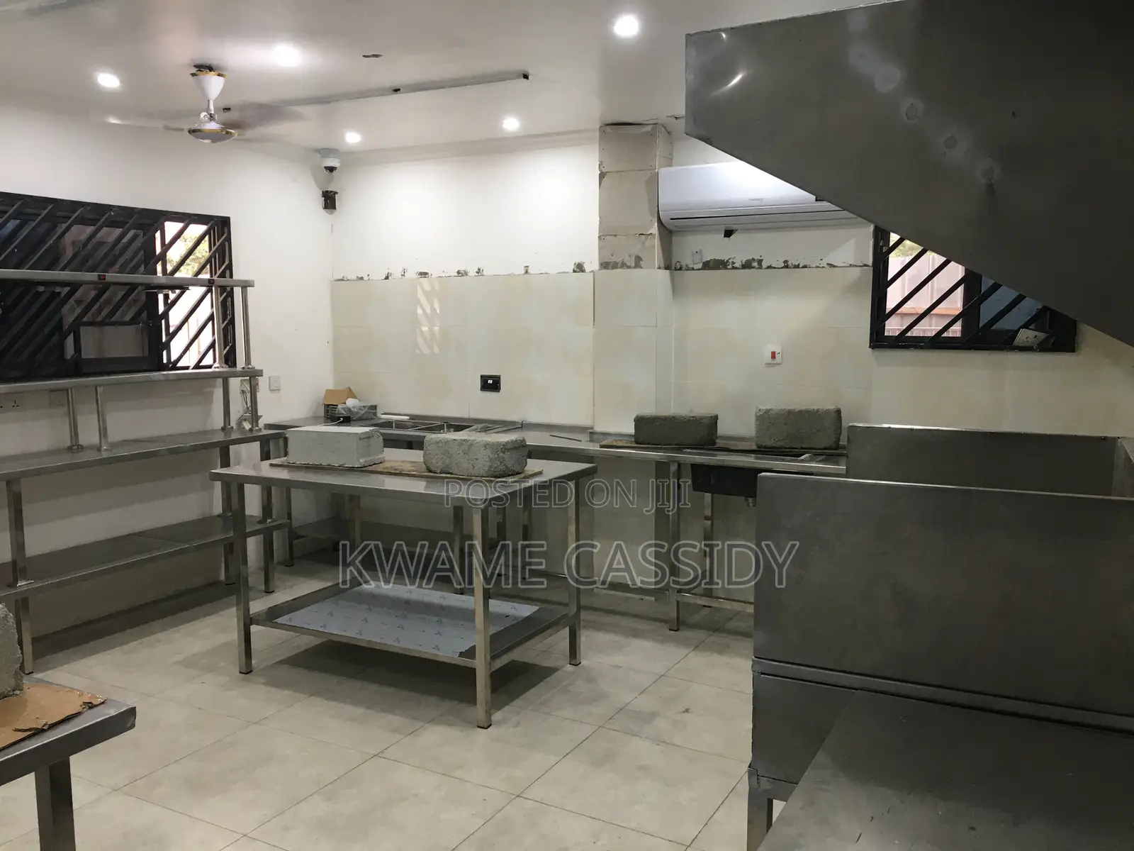 Kitchen Setup and Extractor Servicing