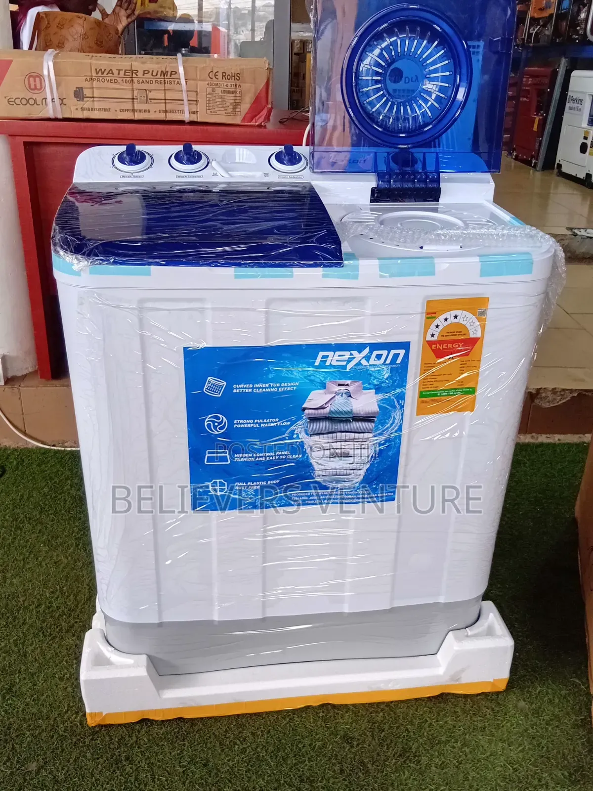 Buy Nexon 10KG Washing Machine – Strong Motor Fast Wash 112L