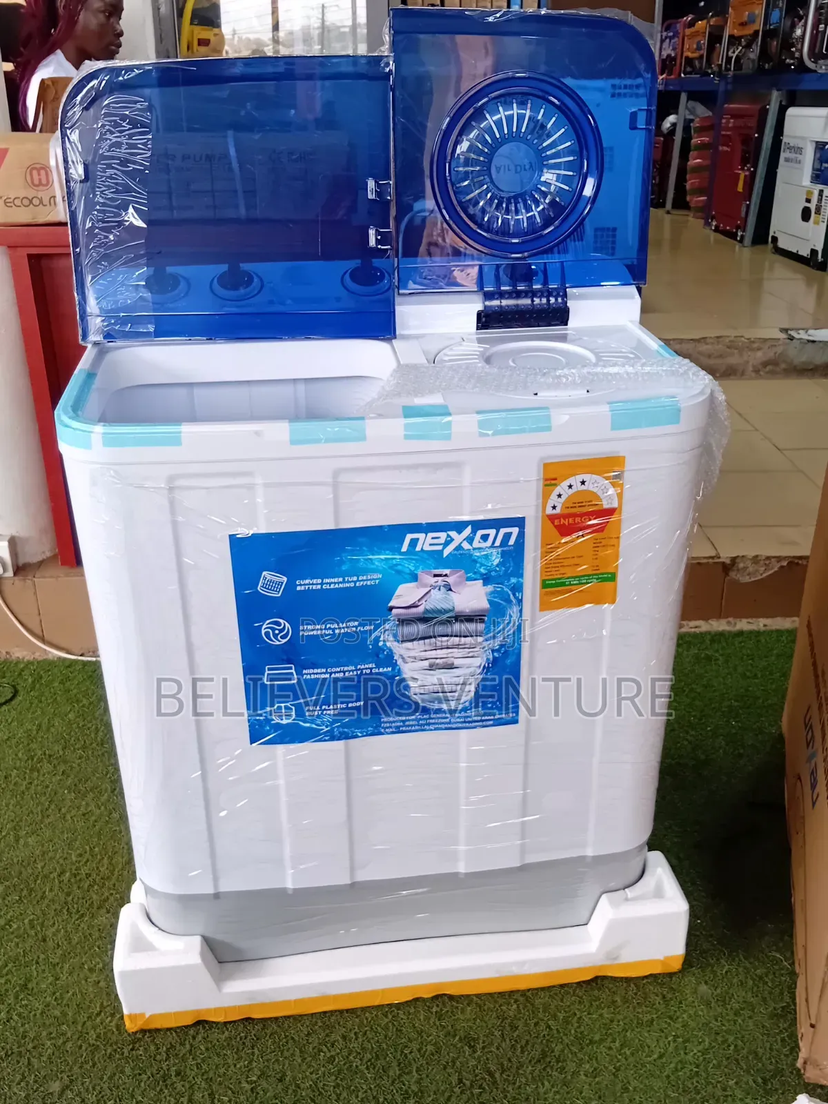 Nexon 10KG Washing Machine – Modern Design High Performance 112L