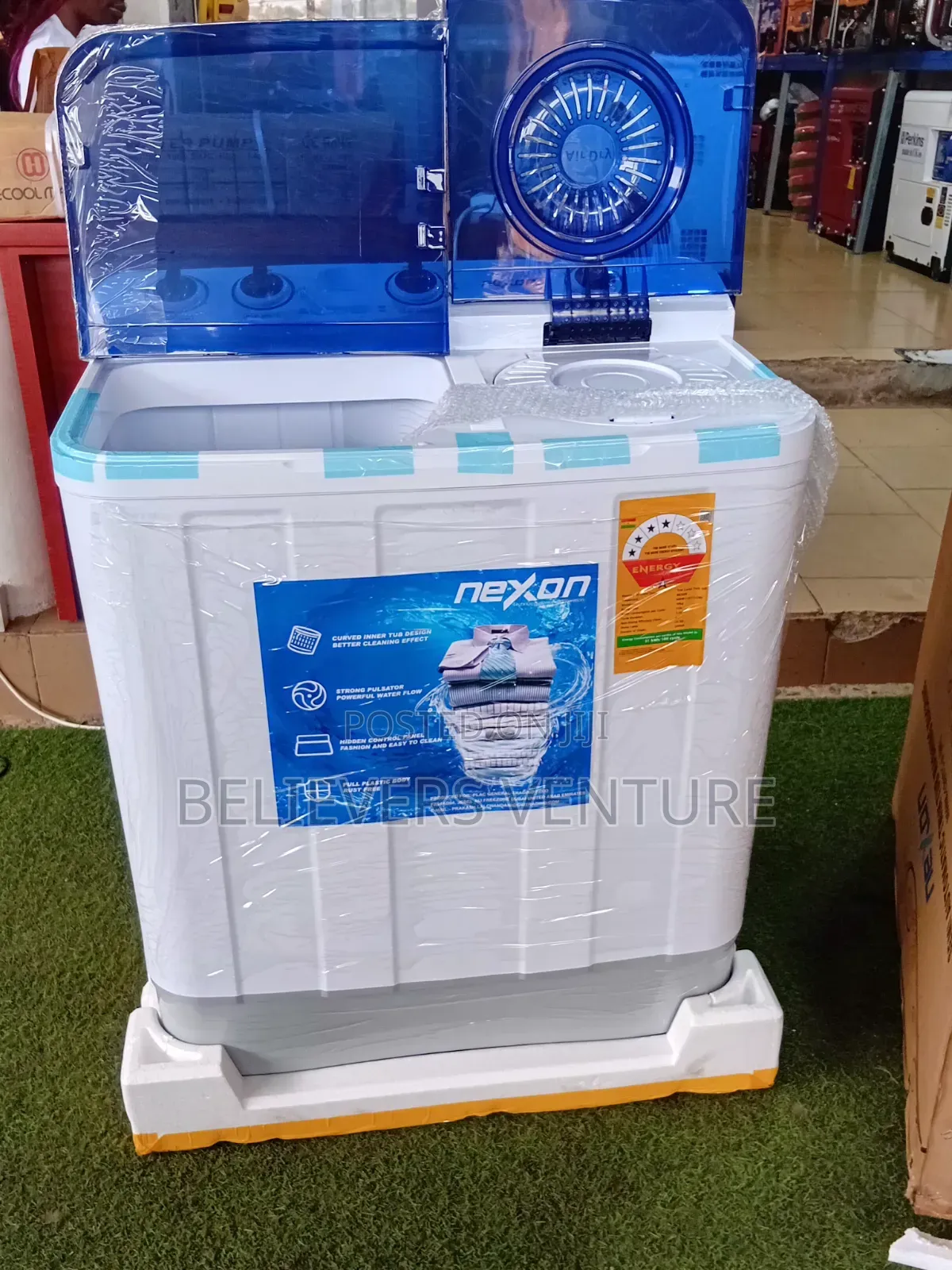 Nexon 10KG Washing Machine – Modern Design High Performance 112L