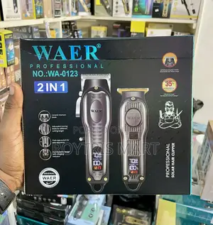 WAER Professional 2-in-1 Clipper Set (WA-0123)
