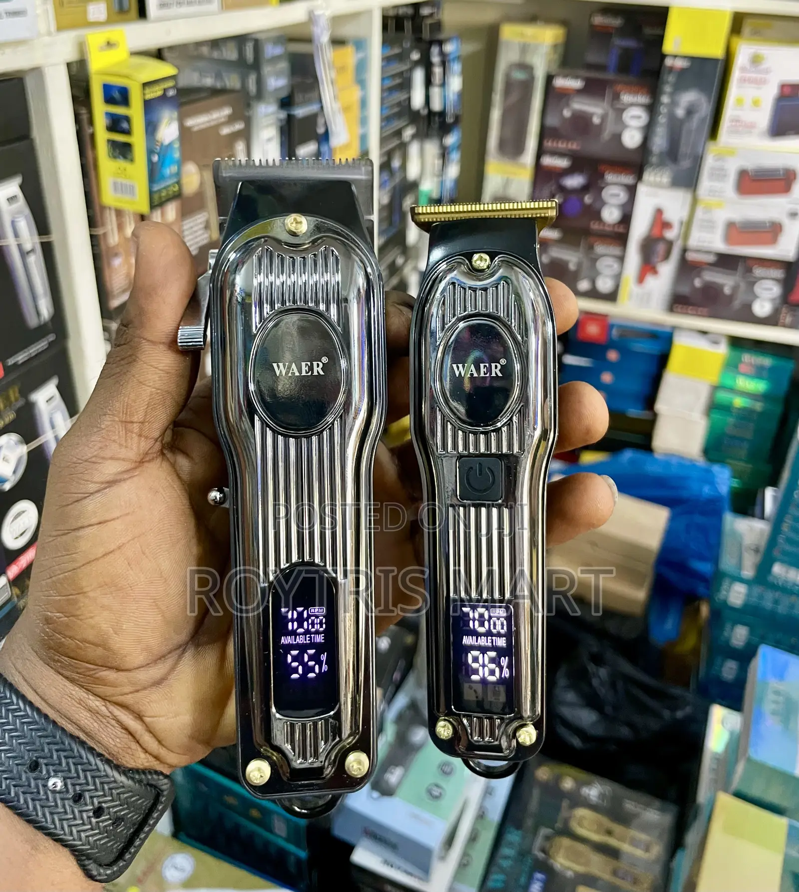 WAER Professional 2-in-1 Clipper Set (WA-0123)