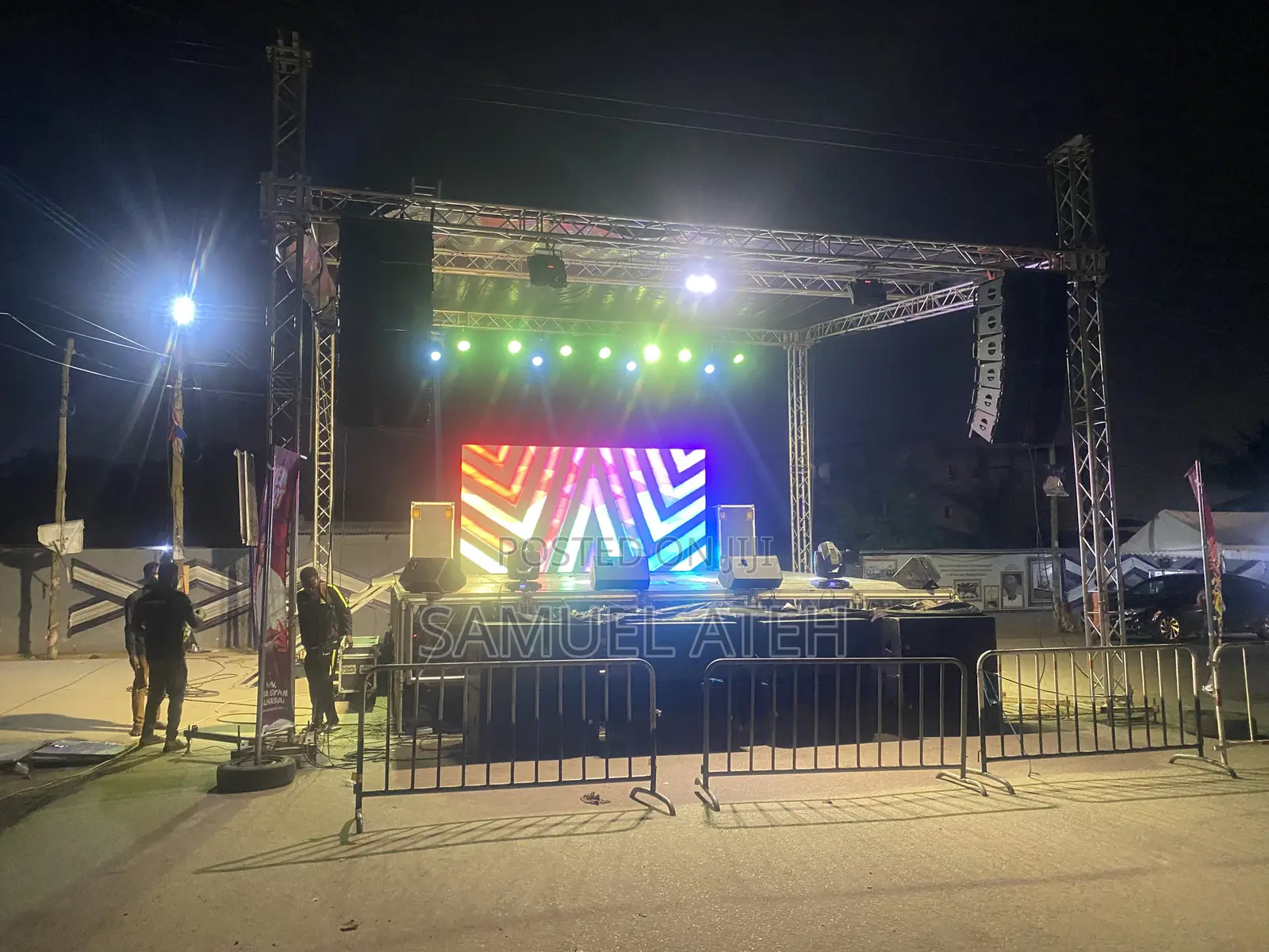 Truss/Stage/Led Screen/Lights Rentals