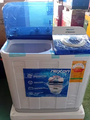 Nexon 7KG Twin Tub Washing Machine – Fast Efficient Laundry 75L