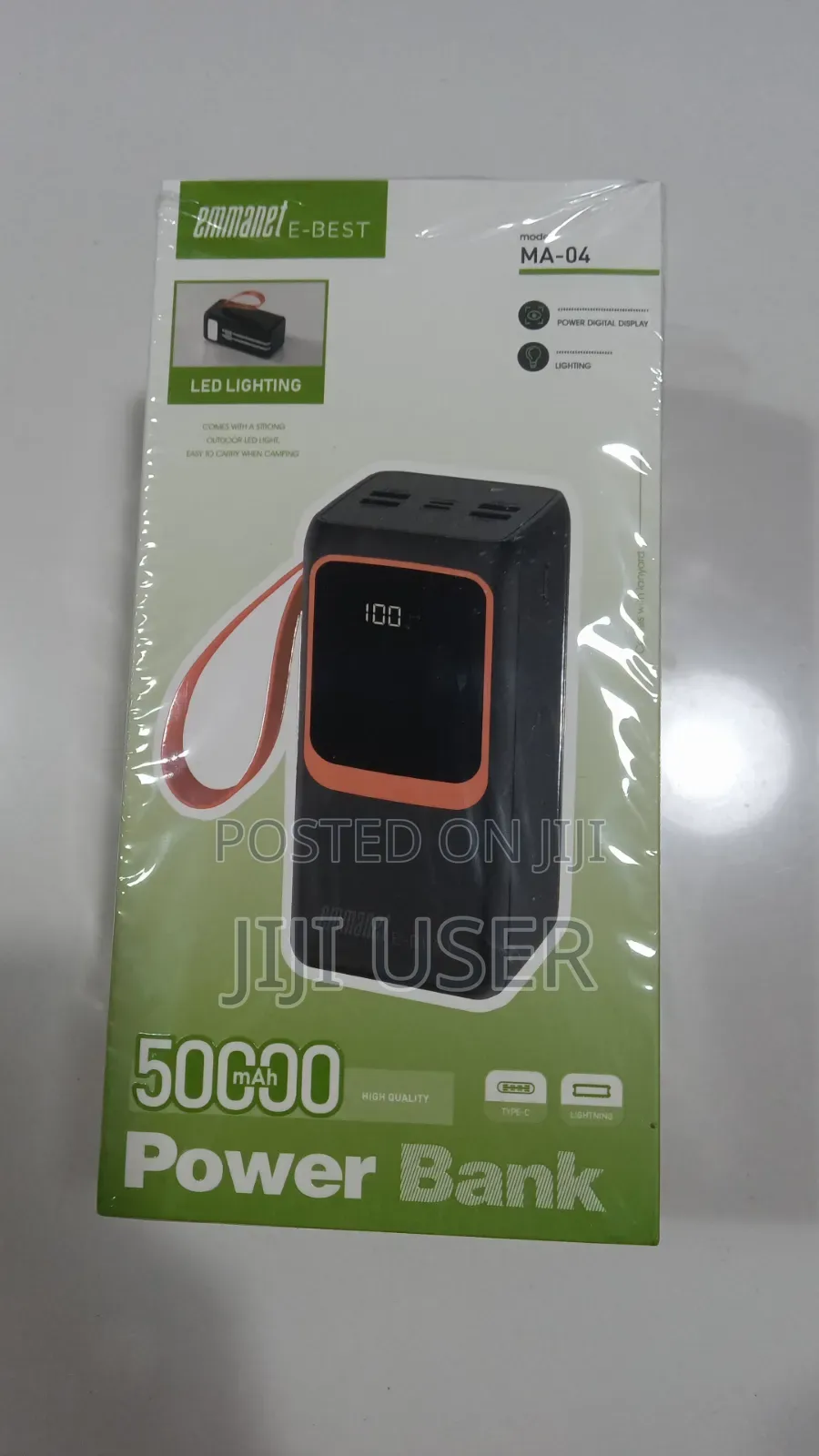 Emmanet 50,000mAh Power Bank