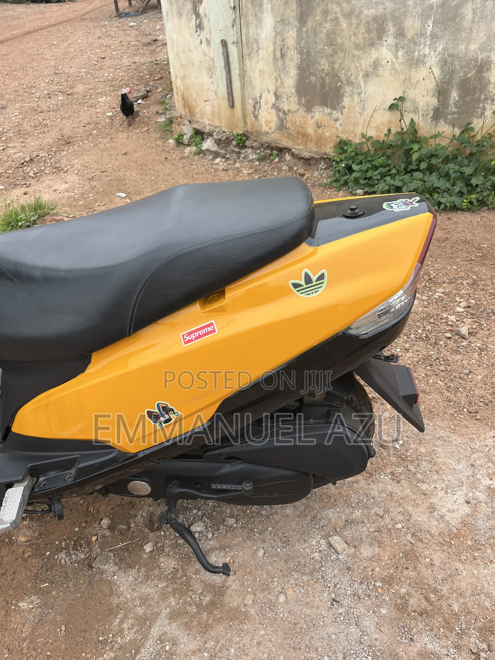 Haojue HJ125T-18 2024 Yellow
