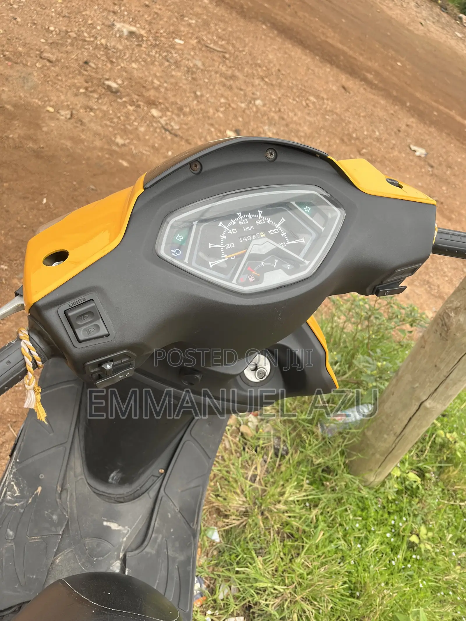 Haojue HJ125T-18 2024 Yellow