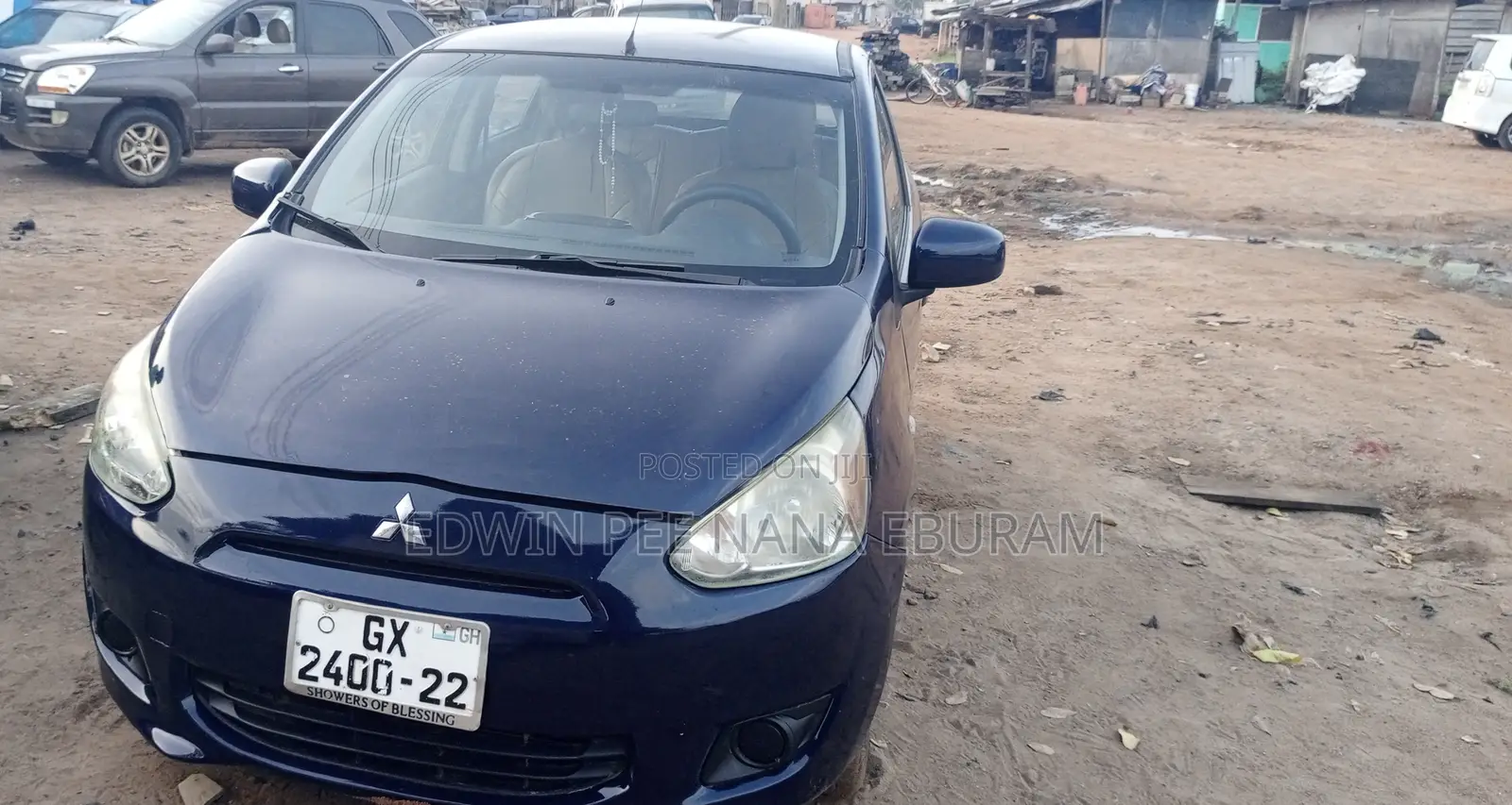 Mitsubishi Mirage 2014 Blue
