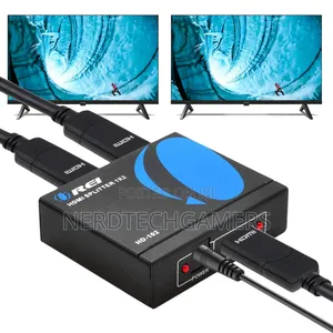 At 60Нz 1x2 HDMI Splitter