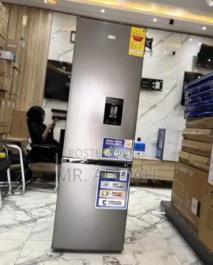Sleek Nasco 260L Bottom Mount Electric Refrigerator(Nasd2-36fl )Gray