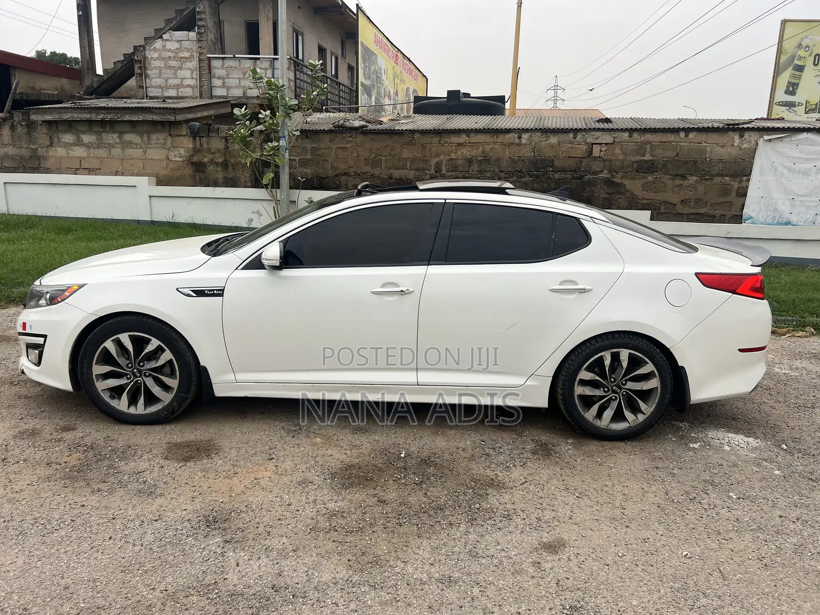 Kia Optima SX Turbo 4dr Sedan (2.0L 4cyl Turbo 6A) 2014 White
