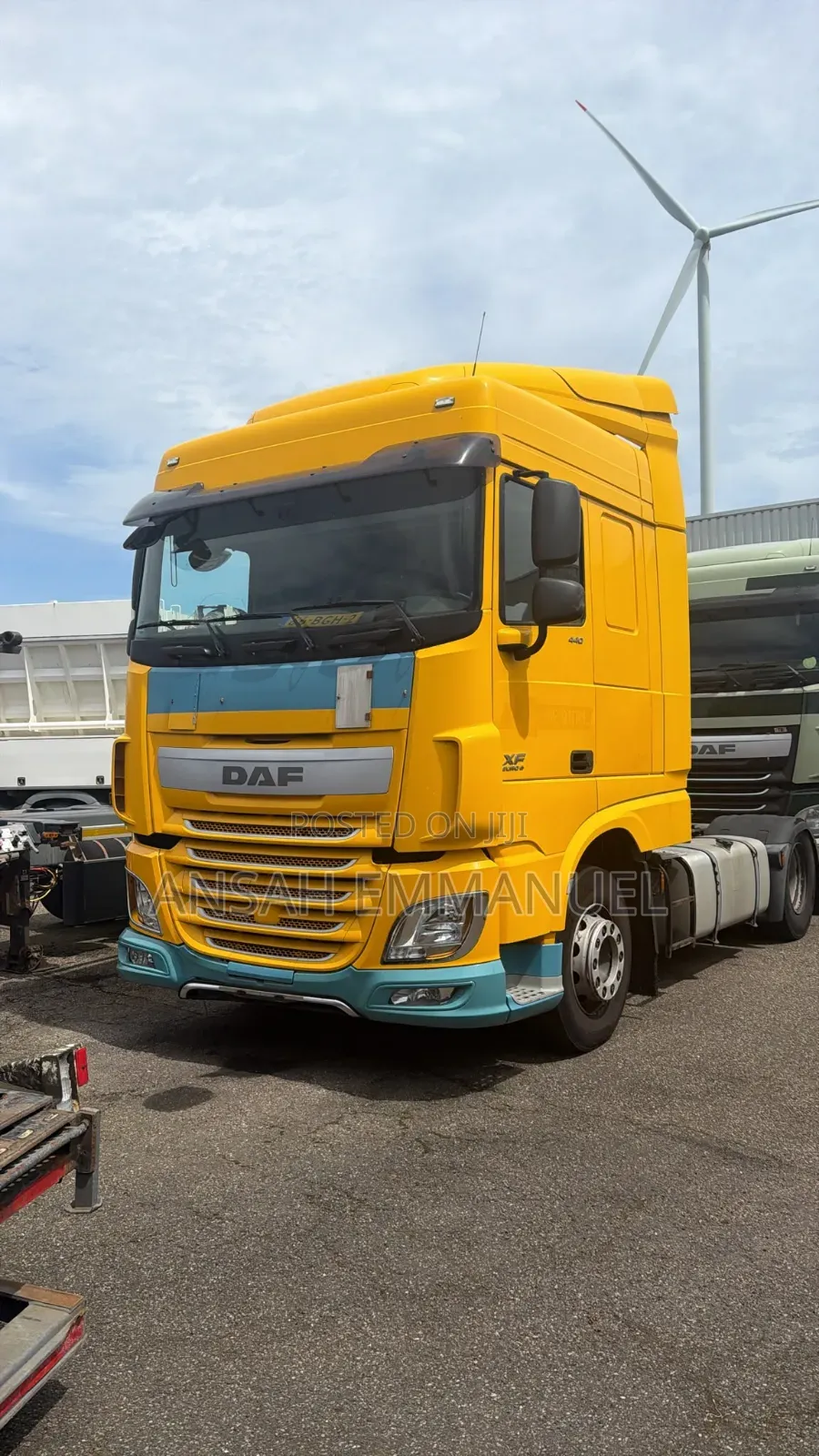 DAF Trailers 2014 Yellow
