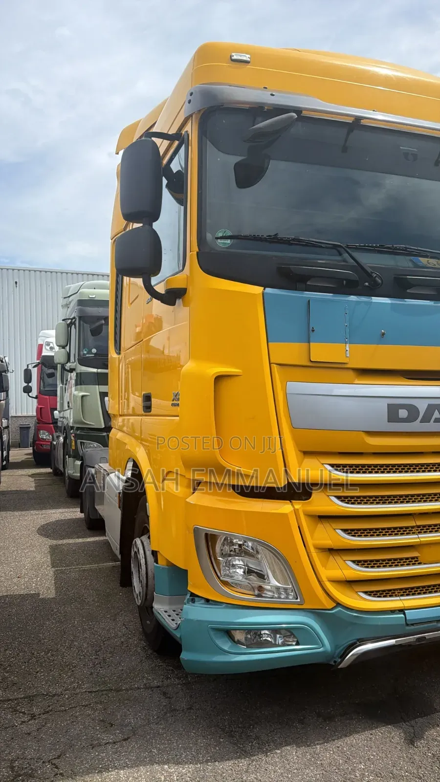 DAF Trailers 2014 Yellow