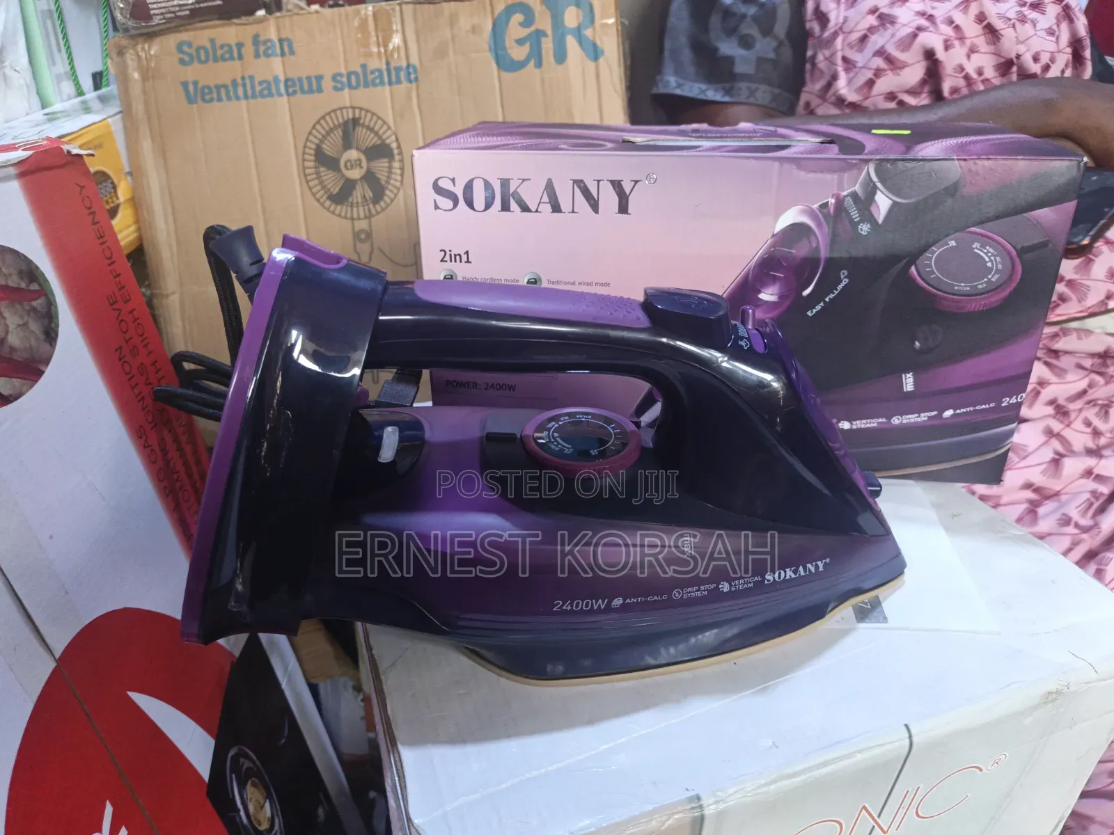 2 in 1 STEAM IRON ( Hardy Cordless Traditional Wired Mode)