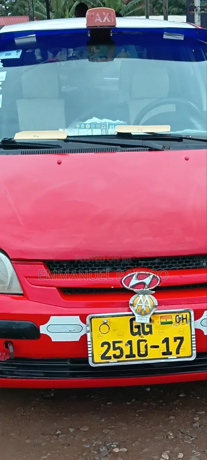 Hyundai Getz 2007 Red