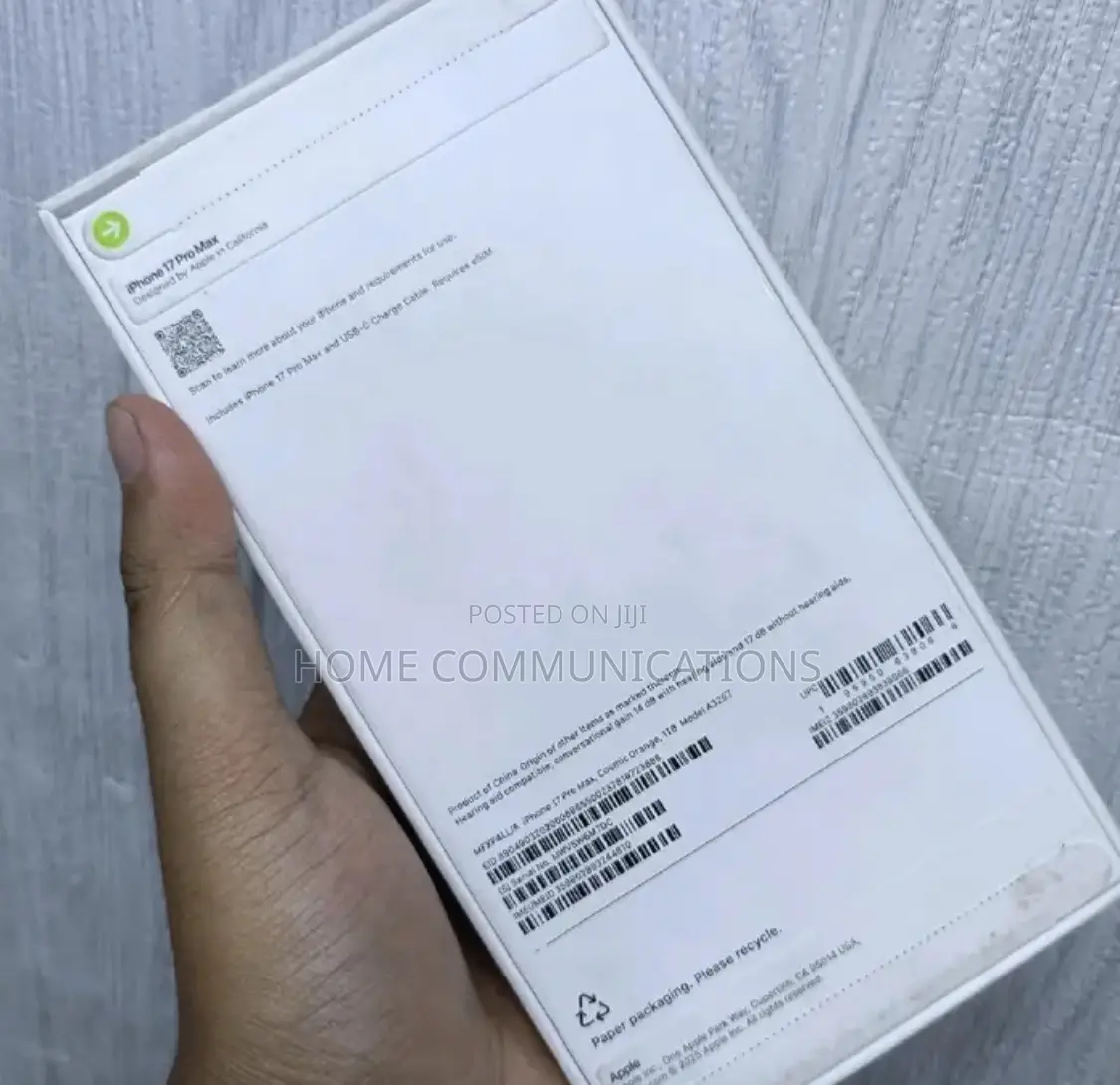 New Apple iPhone 17 Pro Max 1 TB Orange