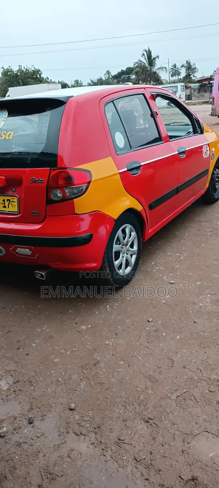 Hyundai Getz 2007 Red