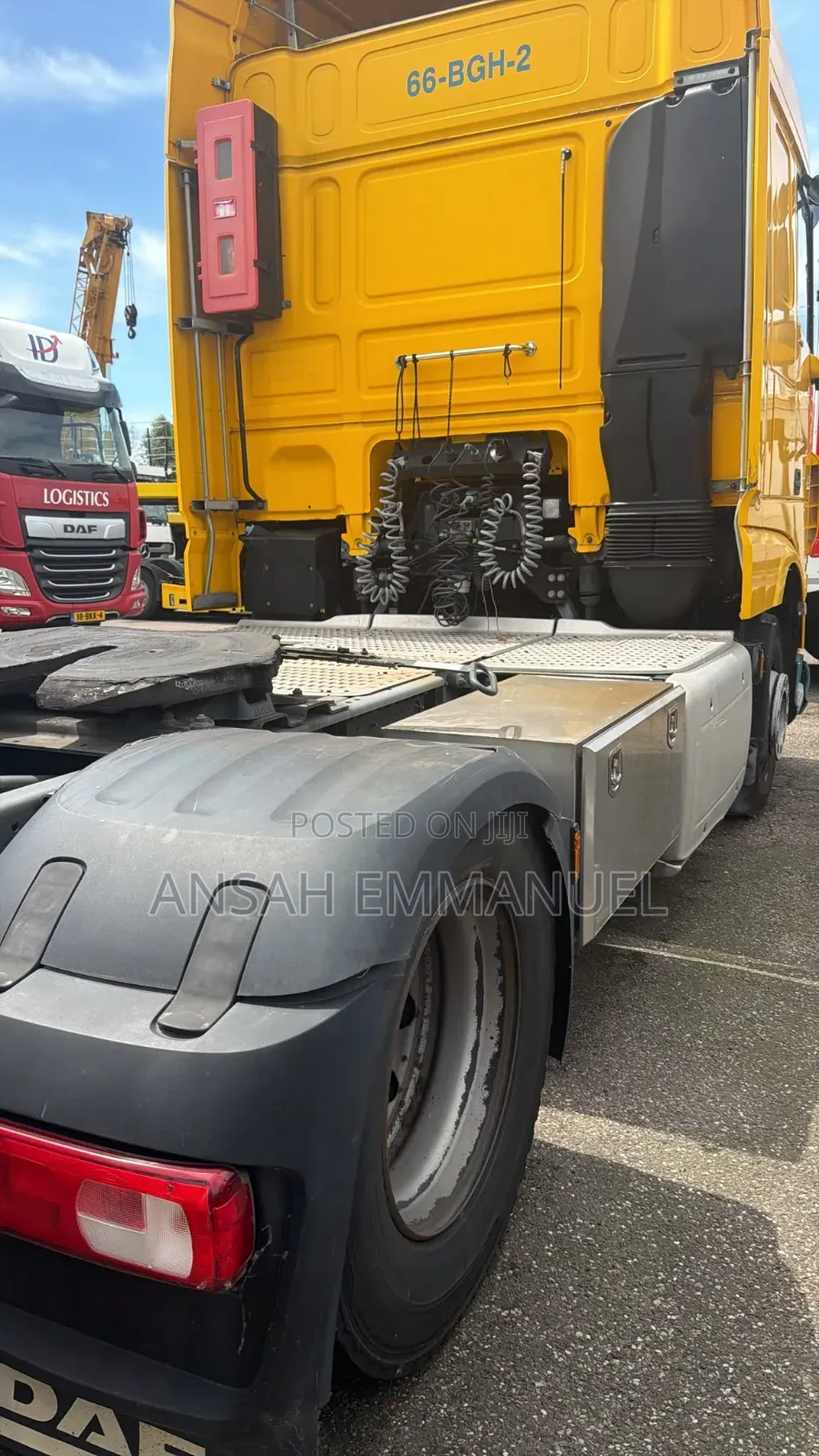 DAF Trailers 2014 Yellow