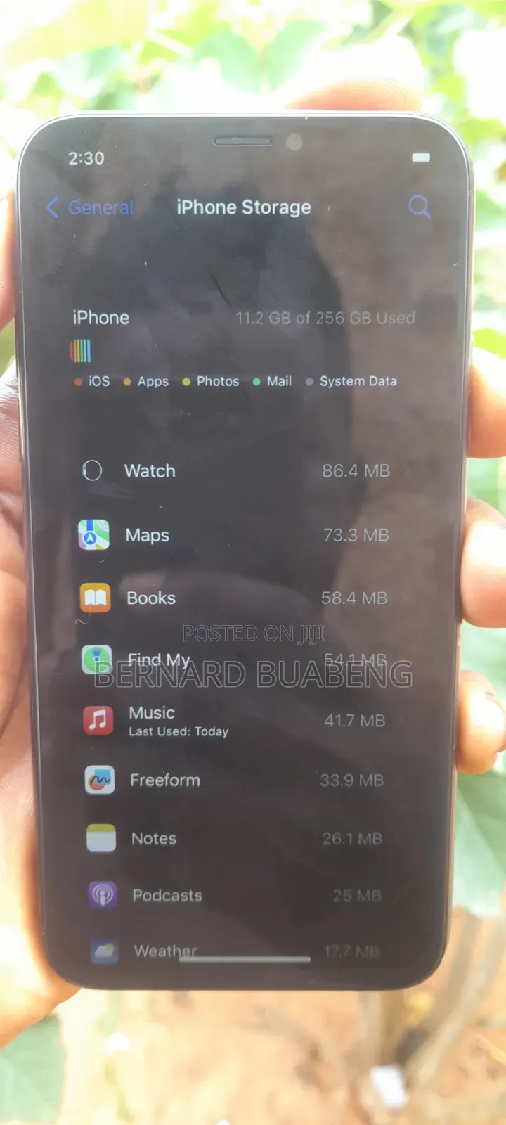 Apple iPhone X 256 GB Black