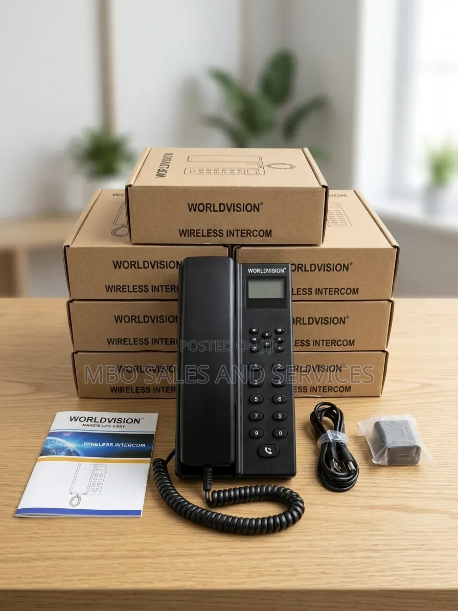 WorldVision Long-Range Wireless Intercom System (1km Range)