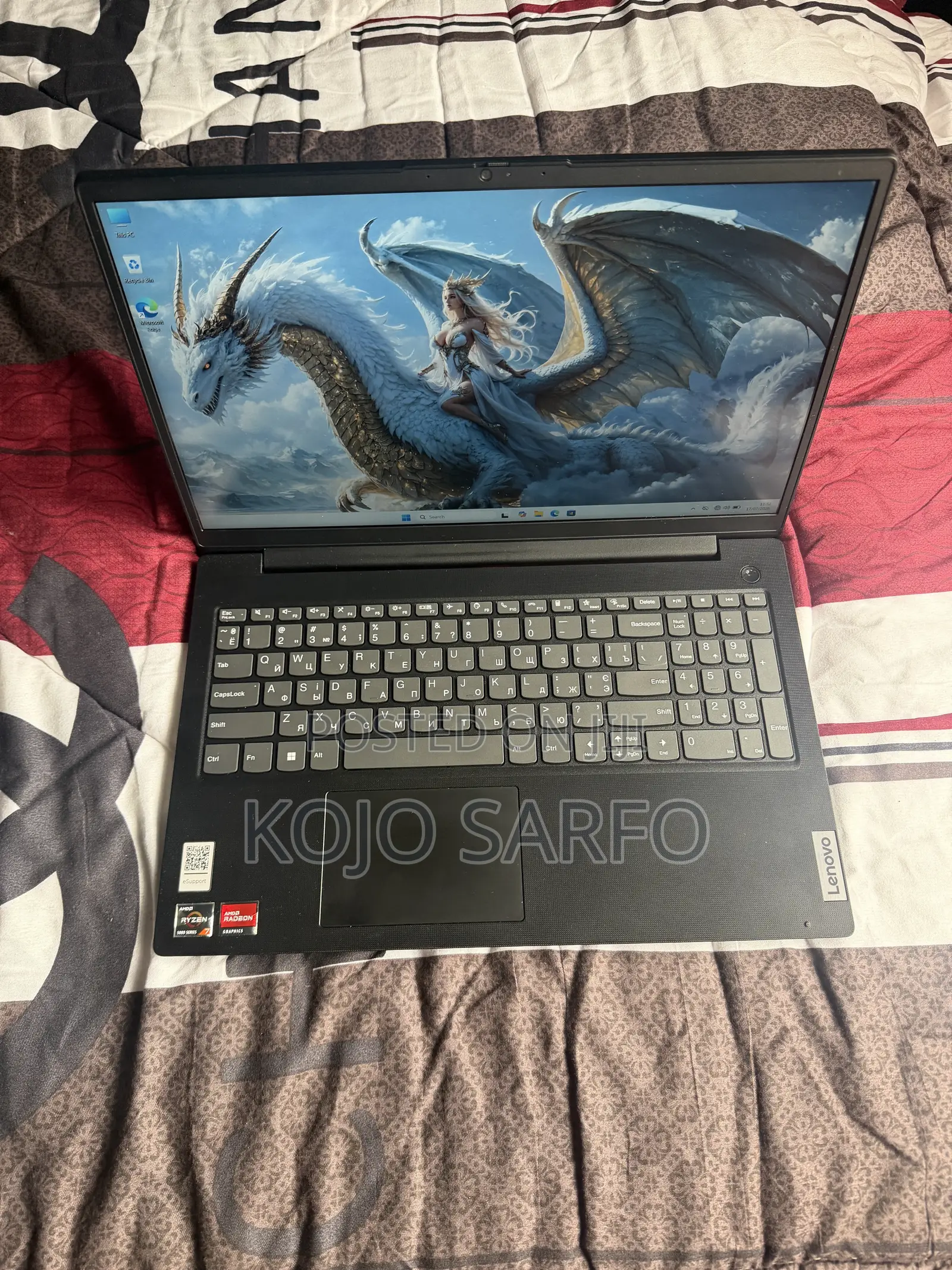 Laptop Lenovo V15 G3 16GB AMD Ryzen 7 SSD 512GB