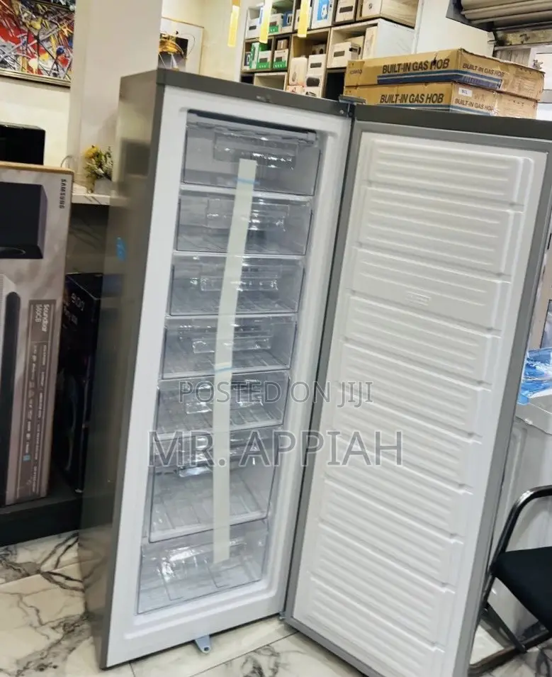 Extremely Classic Nasco Nasd1-33 1 Door Upright Standing Freezer,Gray