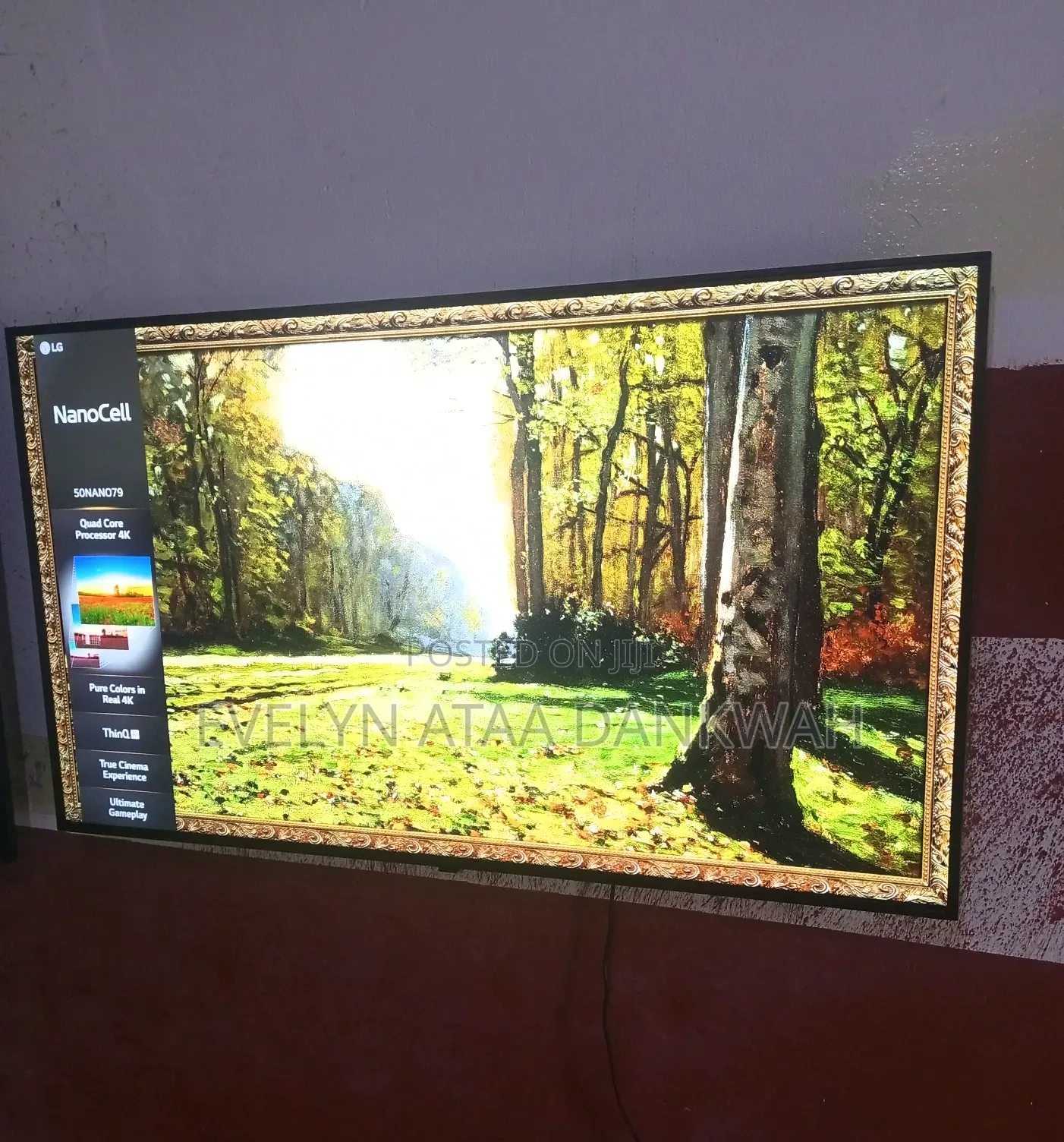 Home Used in Good Condition LG Nanocell 50" Smart Thinq Ai 2021 Model