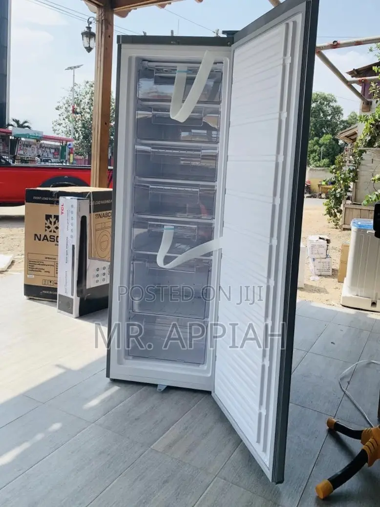 Check Out Nasco Single Door Upright Standing Freezer(Nasd1-33)Gray.