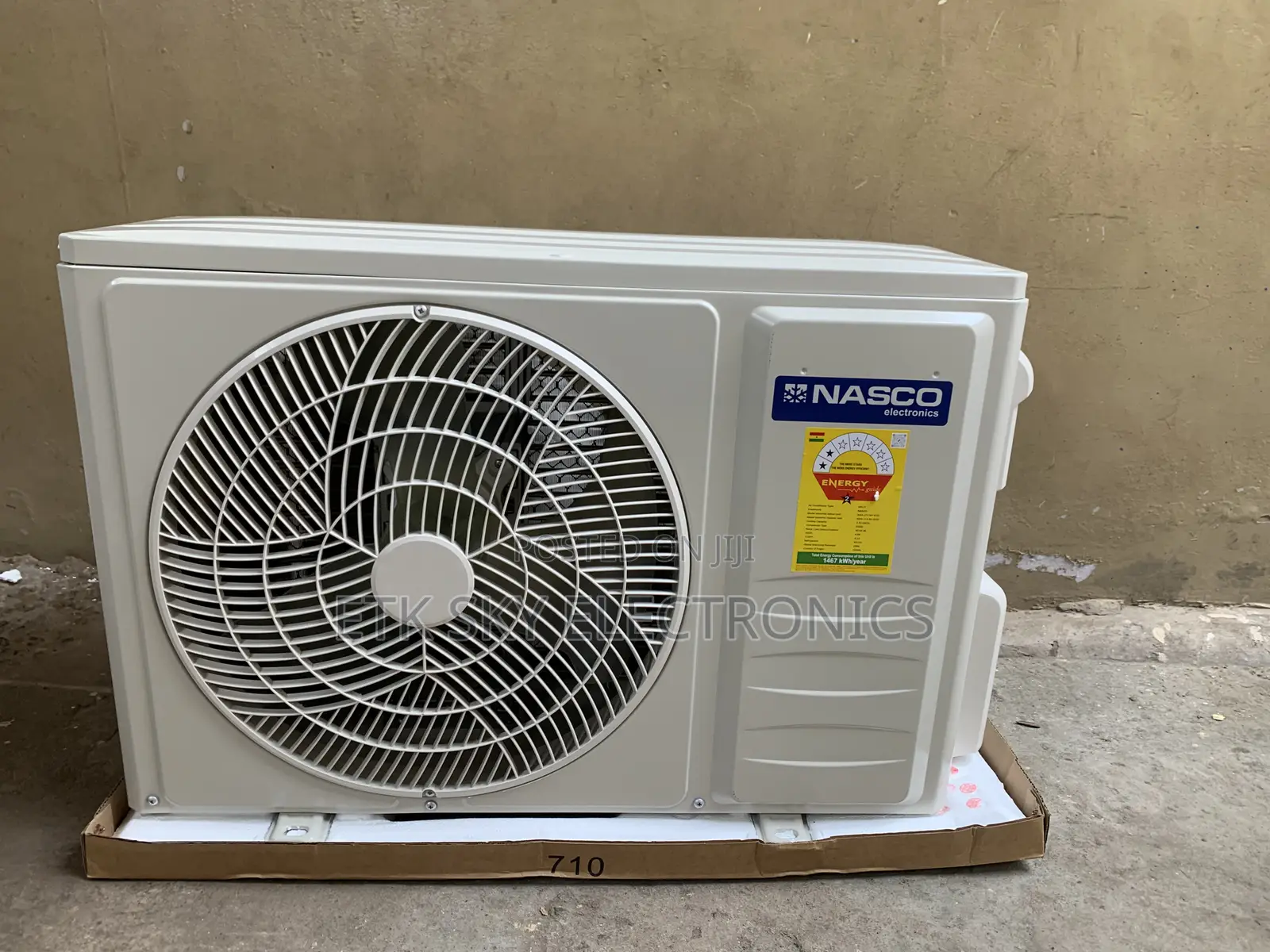 Nasco 1.5 HP Split AC R410 Gas