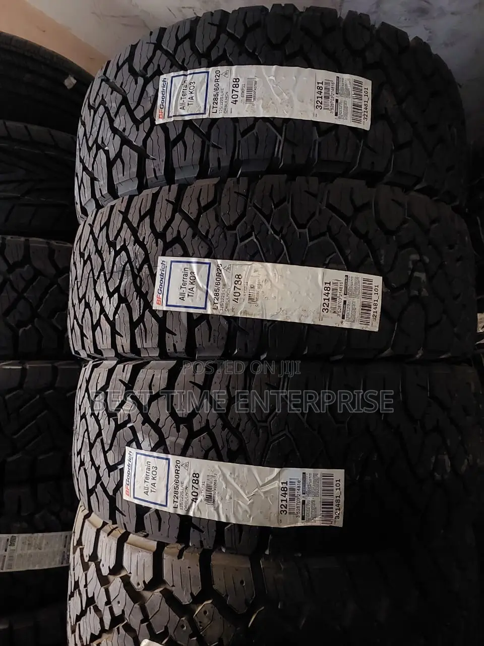 285/60 R20 BF Goodrich Tyres
