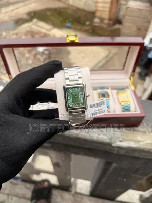 Stainless Steel Cartier Tank