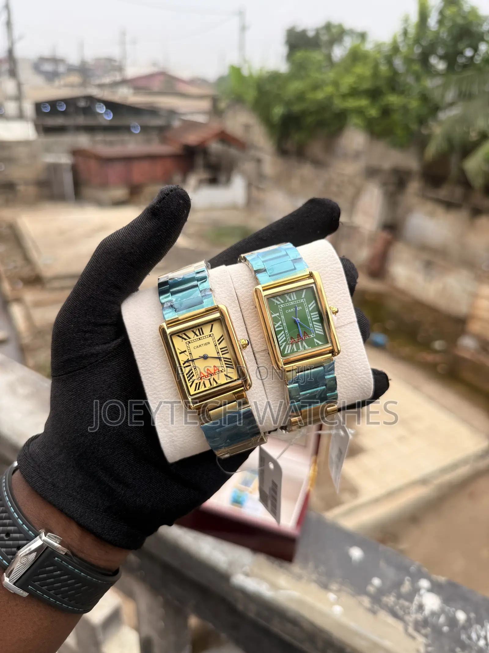 Stainless Steel Cartier Tank