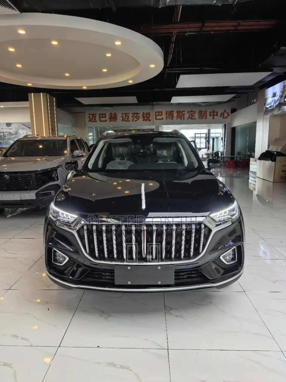 New Hongqi E-HS9 Flagship 2024 Black