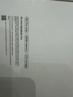 New Laptop Apple MacBook Pro 2025 M5 48GB Apple M5 Pro SSD 1T