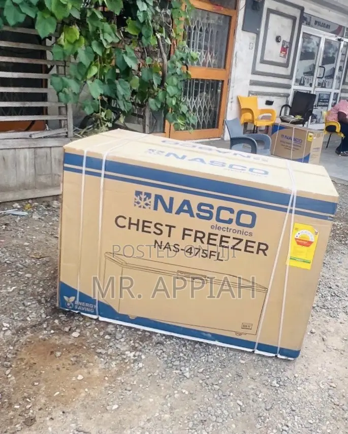 Extremely Classic Nasco Single Door Electric Freezer(Gray)392Liters
