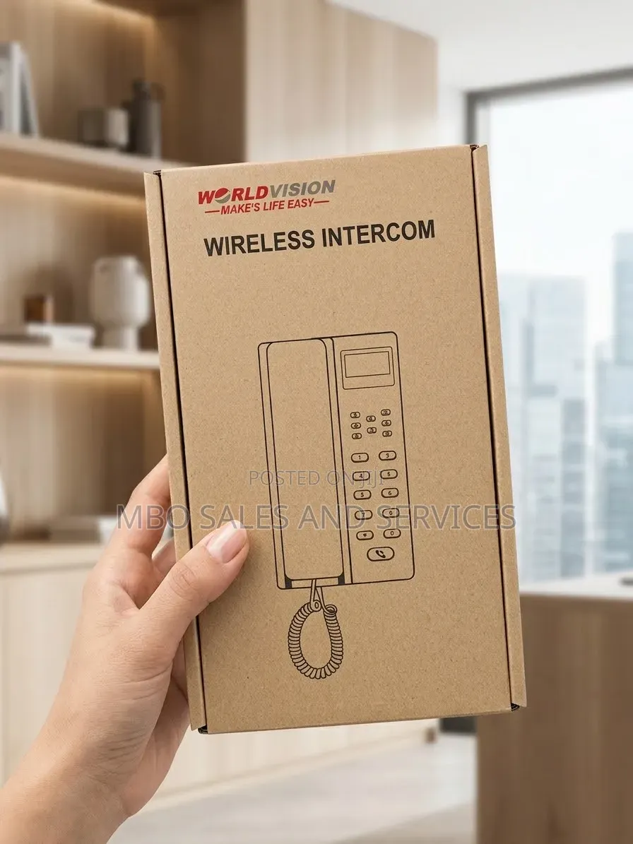 WorldVision Long-Range Wireless Intercom System (1km Range)