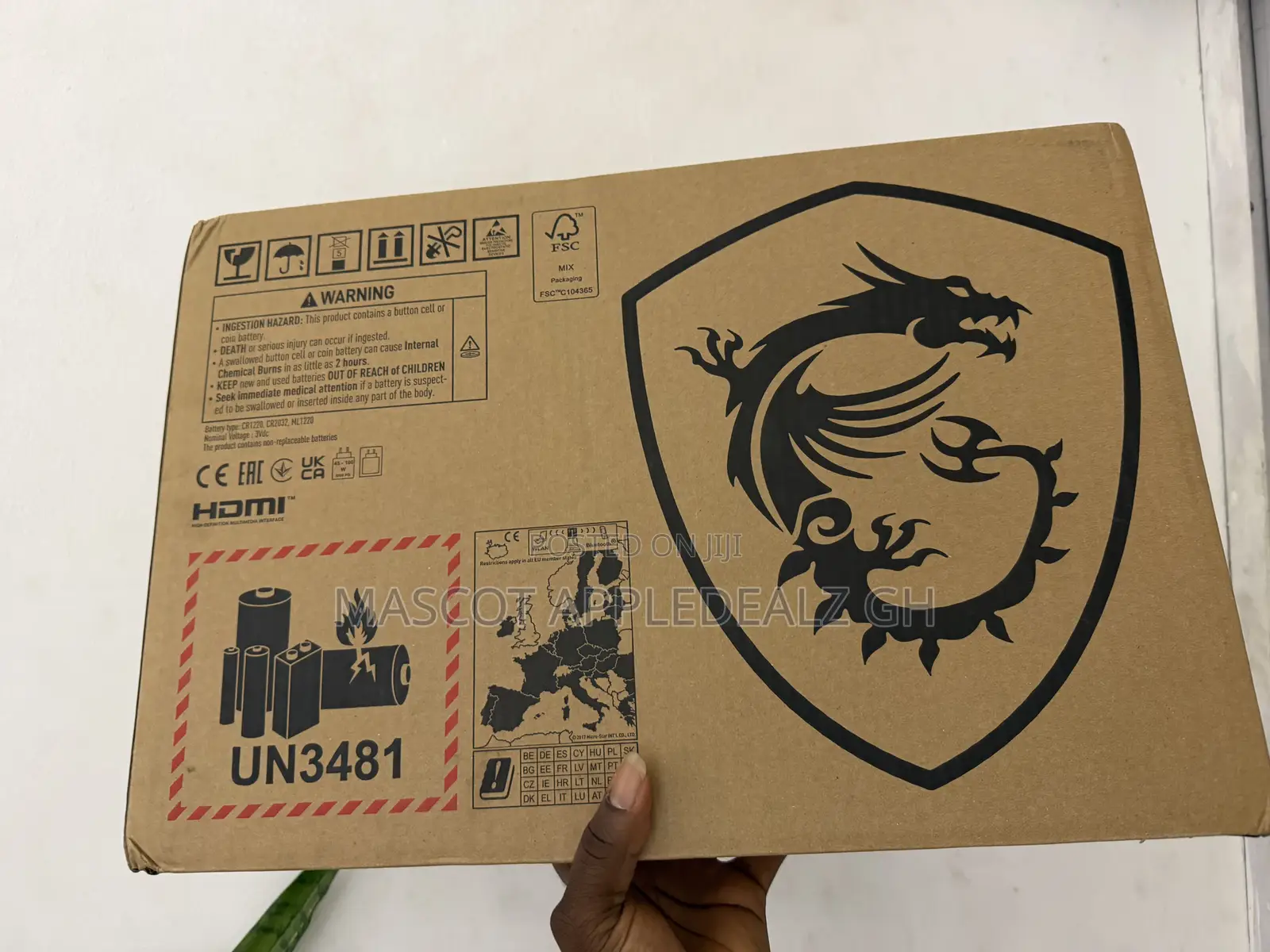 New Laptop MSI Cyborg 15 32GB Intel Core 7 SSD 1T