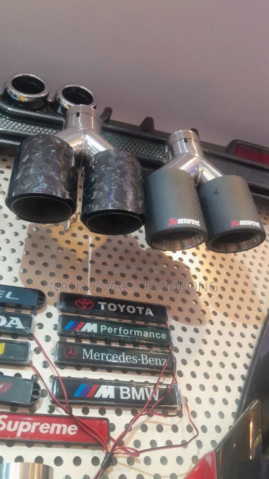 High-Quality Double Exhaust Mouths Available