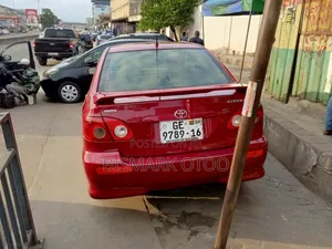 Toyota Corolla 2007 Red