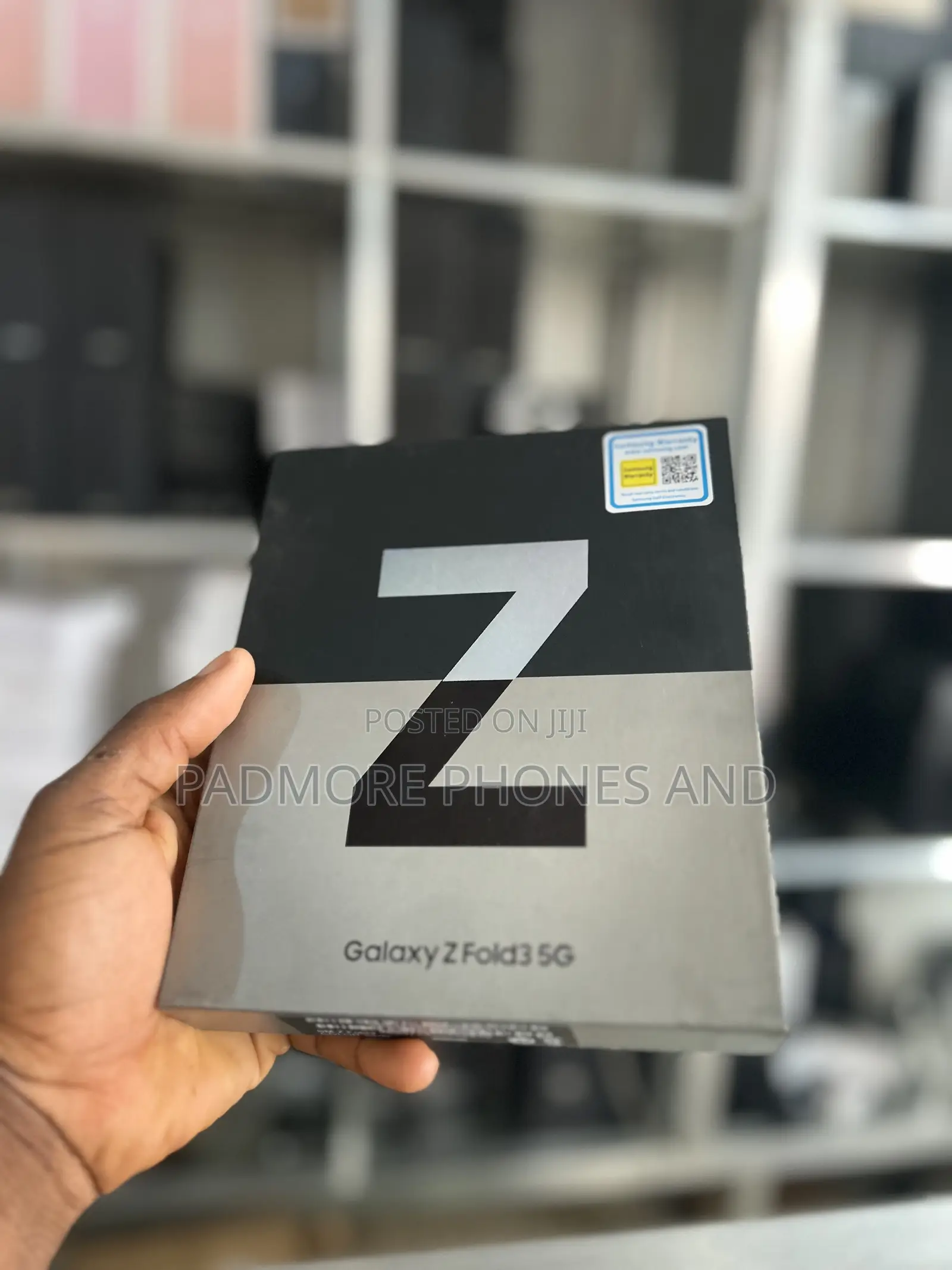 New Samsung Galaxy Z Fold 3 256 GB Black