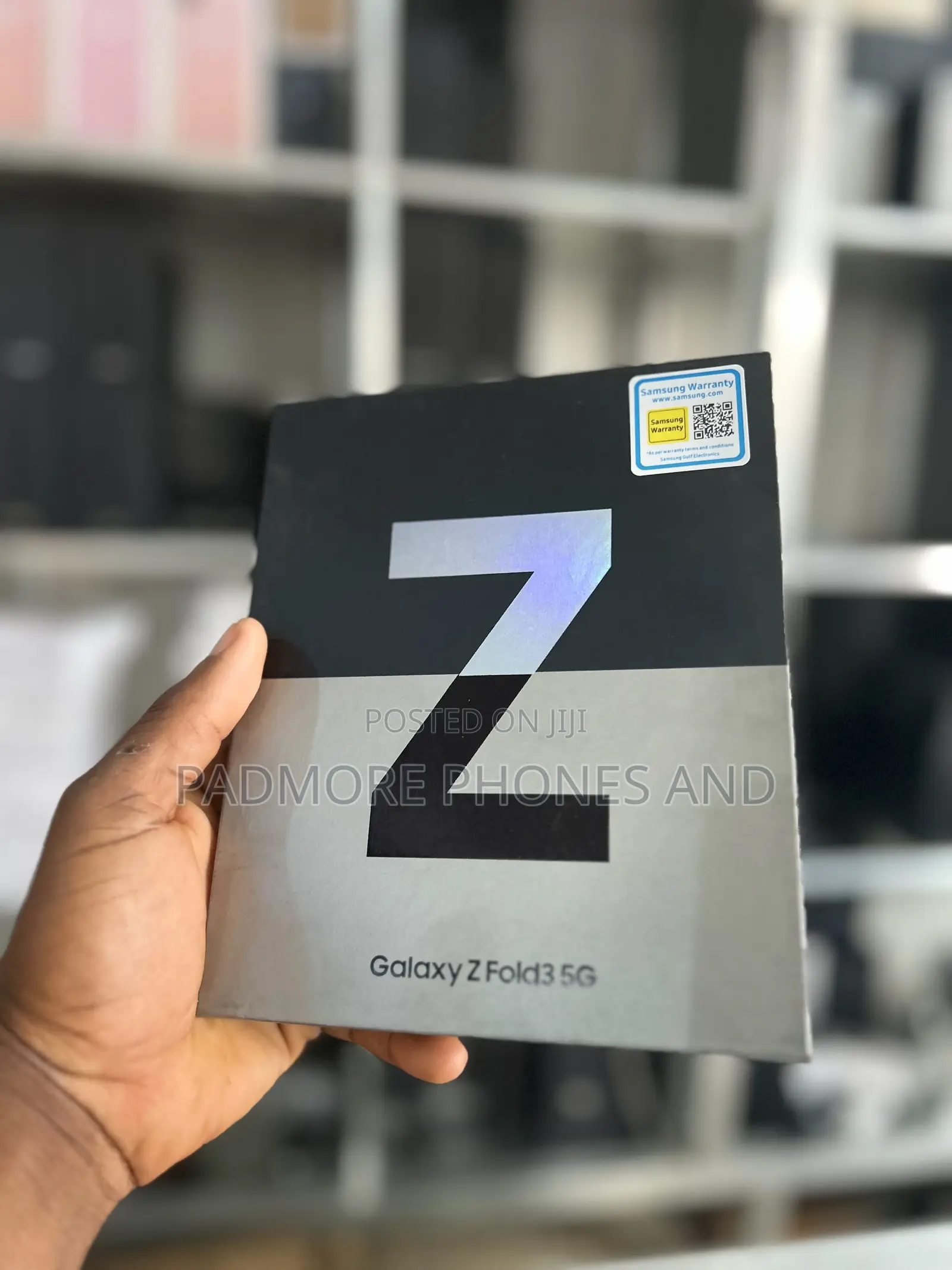 New Samsung Galaxy Z Fold 3 256 GB Black
