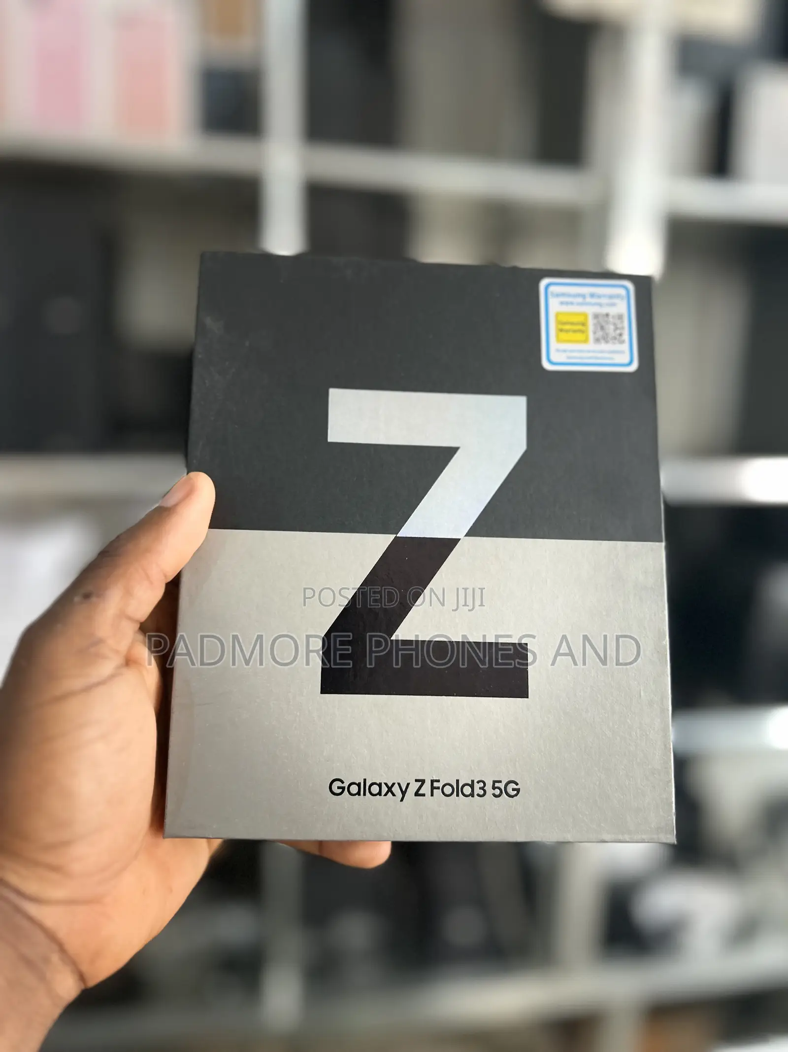 New Samsung Galaxy Z Fold 3 256 GB Black