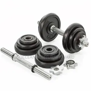 20kg Adjustable York Fitness Dumbells Set