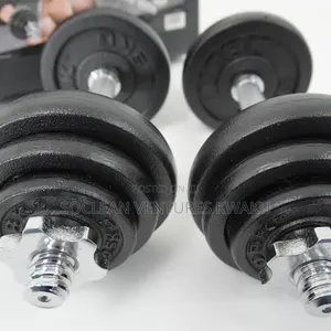20kg Adjustable York Fitness Dumbells Set