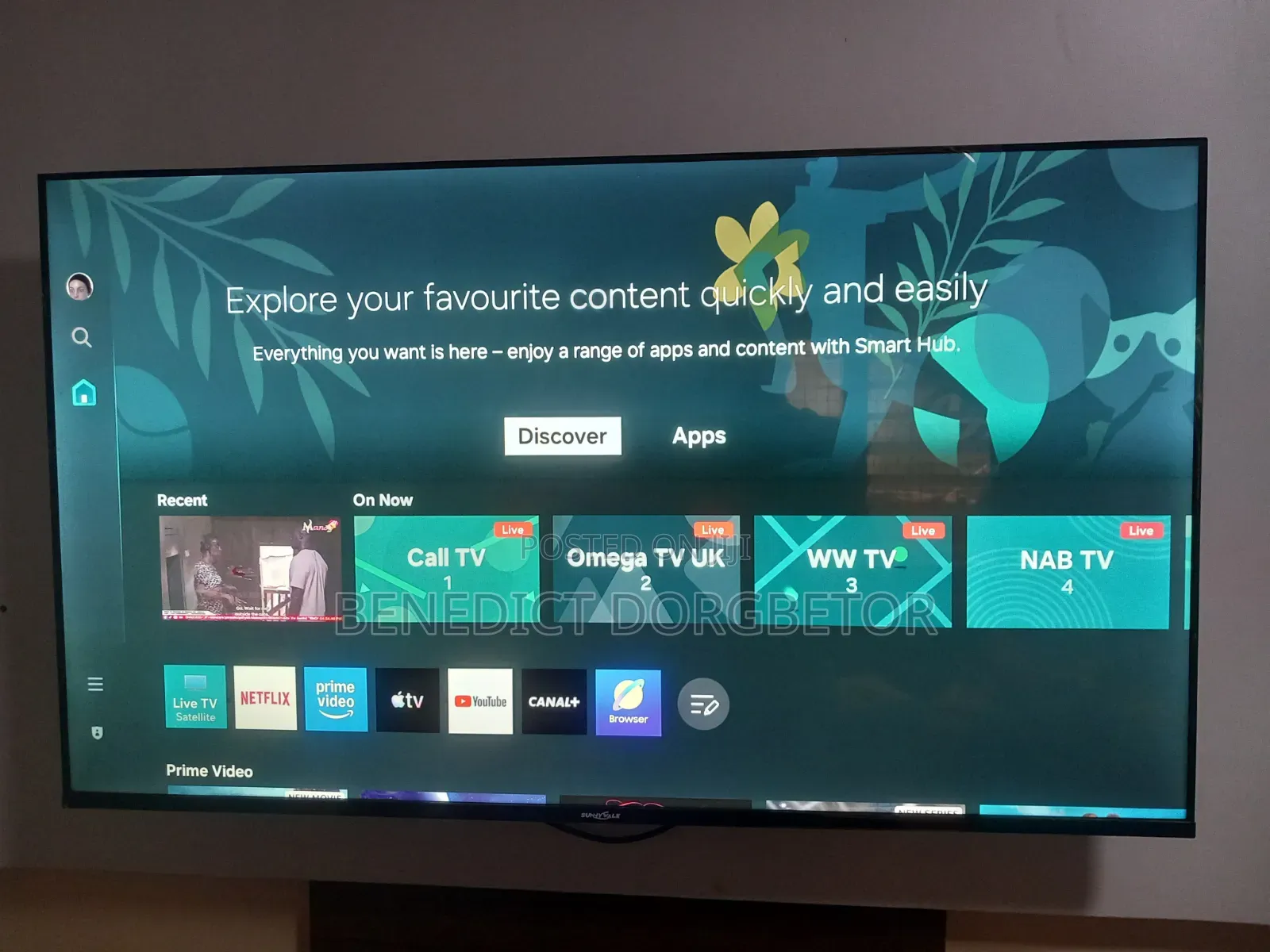 50in Smart TV