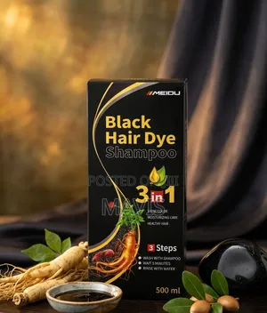 3in1 Black Hair Dye Shampoo