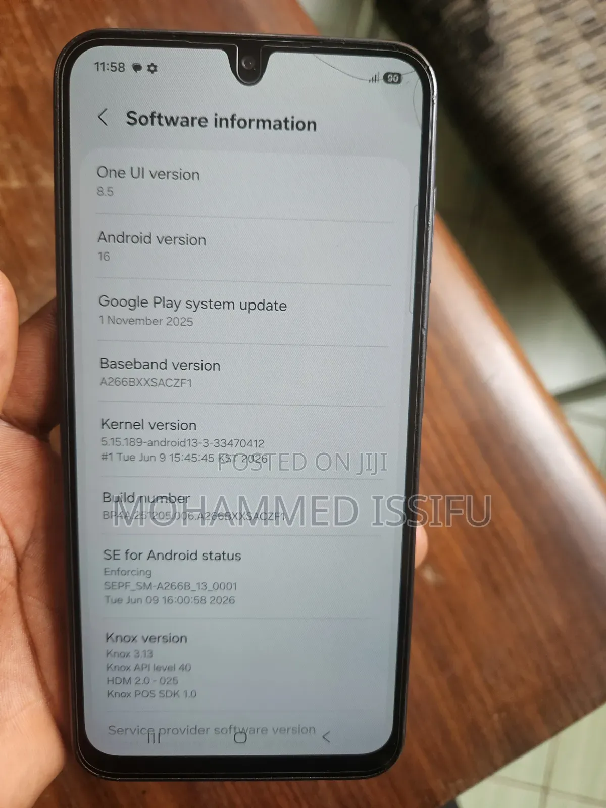 Samsung Galaxy A26 128 GB Black