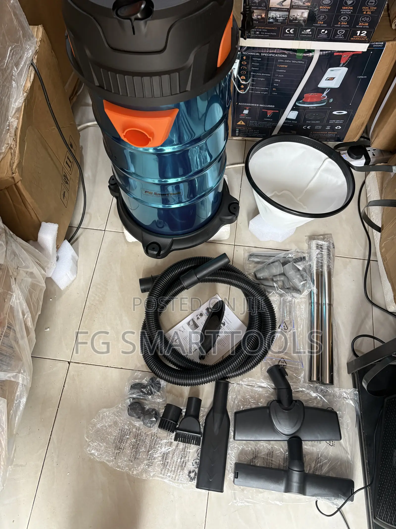 Wet Dry Vacuum Cleaner and Blower