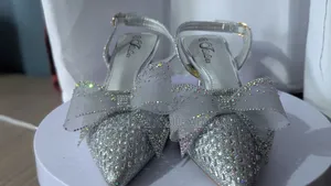 Bridal Heels and Clutch